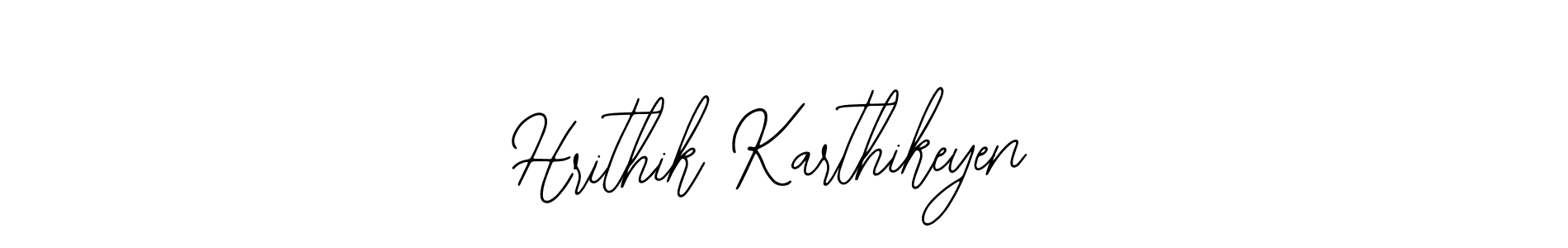 Make a short Hrithik Karthikeyen signature style. Manage your documents anywhere anytime using Bearetta-2O07w. Create and add eSignatures, submit forms, share and send files easily. Hrithik Karthikeyen signature style 12 images and pictures png