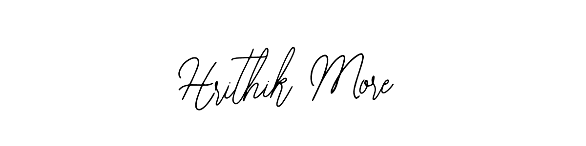 The best way (Bearetta-2O07w) to make a short signature is to pick only two or three words in your name. The name Hrithik More include a total of six letters. For converting this name. Hrithik More signature style 12 images and pictures png