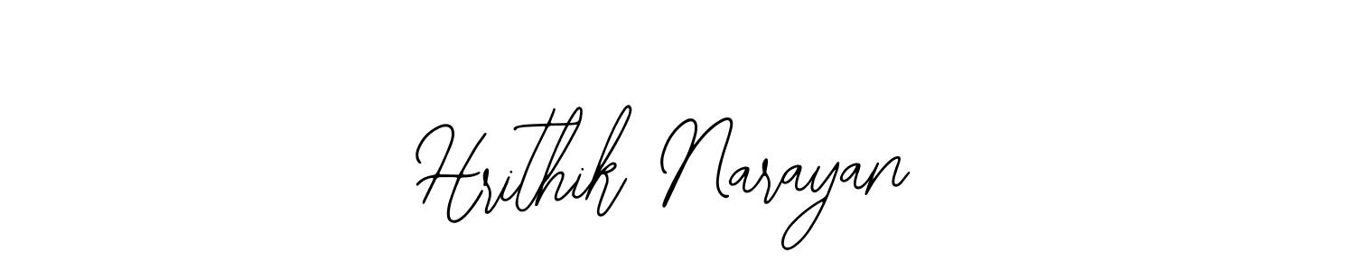 Also we have Hrithik Narayan name is the best signature style. Create professional handwritten signature collection using Bearetta-2O07w autograph style. Hrithik Narayan signature style 12 images and pictures png