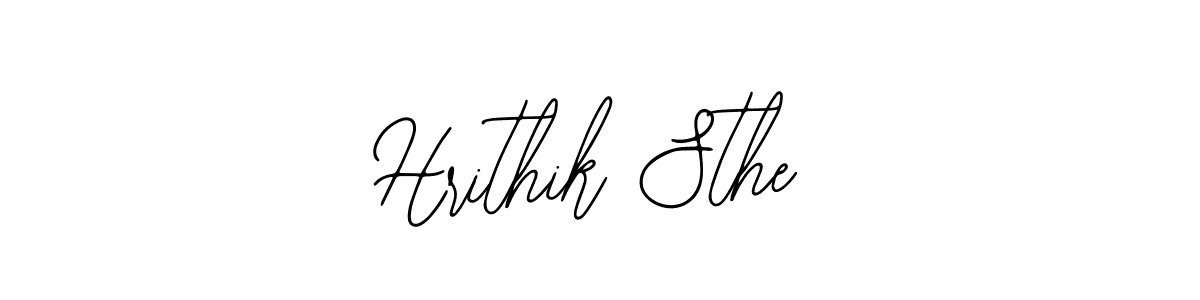 Use a signature maker to create a handwritten signature online. With this signature software, you can design (Bearetta-2O07w) your own signature for name Hrithik Sthe. Hrithik Sthe signature style 12 images and pictures png