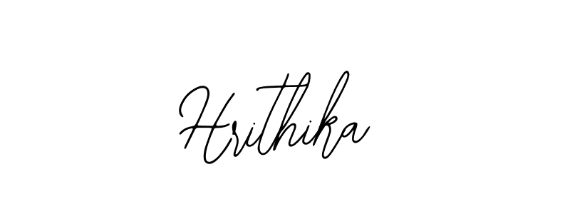 Design your own signature with our free online signature maker. With this signature software, you can create a handwritten (Bearetta-2O07w) signature for name Hrithika. Hrithika signature style 12 images and pictures png