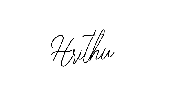 How to make Hrithu name signature. Use Bearetta-2O07w style for creating short signs online. This is the latest handwritten sign. Hrithu signature style 12 images and pictures png