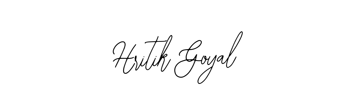 It looks lik you need a new signature style for name Hritik Goyal. Design unique handwritten (Bearetta-2O07w) signature with our free signature maker in just a few clicks. Hritik Goyal signature style 12 images and pictures png