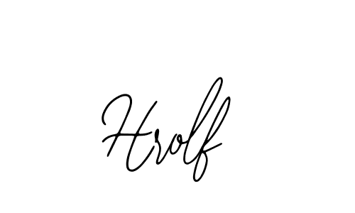 Use a signature maker to create a handwritten signature online. With this signature software, you can design (Bearetta-2O07w) your own signature for name Hrolf. Hrolf signature style 12 images and pictures png