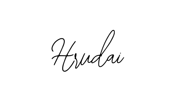 Make a beautiful signature design for name Hrudai. With this signature (Bearetta-2O07w) style, you can create a handwritten signature for free. Hrudai signature style 12 images and pictures png