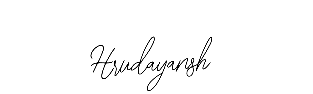 Best and Professional Signature Style for Hrudayansh. Bearetta-2O07w Best Signature Style Collection. Hrudayansh signature style 12 images and pictures png