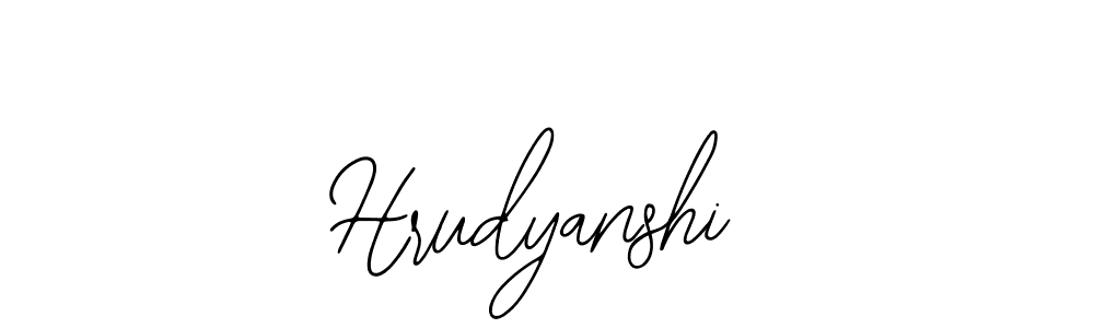 Hrudyanshi stylish signature style. Best Handwritten Sign (Bearetta-2O07w) for my name. Handwritten Signature Collection Ideas for my name Hrudyanshi. Hrudyanshi signature style 12 images and pictures png