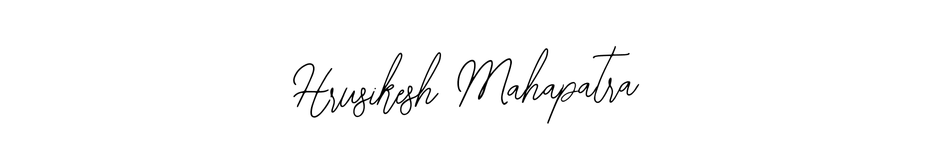 You should practise on your own different ways (Bearetta-2O07w) to write your name (Hrusikesh Mahapatra) in signature. don't let someone else do it for you. Hrusikesh Mahapatra signature style 12 images and pictures png