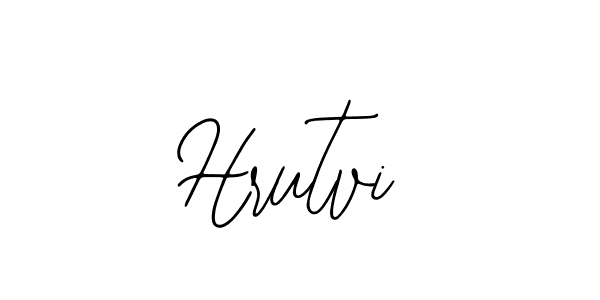 Hrutvi stylish signature style. Best Handwritten Sign (Bearetta-2O07w) for my name. Handwritten Signature Collection Ideas for my name Hrutvi. Hrutvi signature style 12 images and pictures png