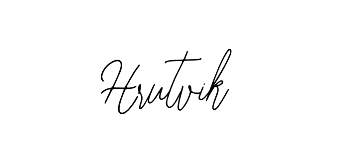 How to make Hrutvik signature? Bearetta-2O07w is a professional autograph style. Create handwritten signature for Hrutvik name. Hrutvik signature style 12 images and pictures png