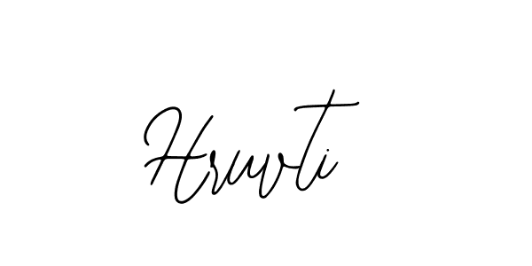 Use a signature maker to create a handwritten signature online. With this signature software, you can design (Bearetta-2O07w) your own signature for name Hruvti. Hruvti signature style 12 images and pictures png