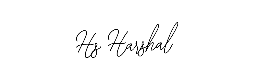 It looks lik you need a new signature style for name Hs Harshal. Design unique handwritten (Bearetta-2O07w) signature with our free signature maker in just a few clicks. Hs Harshal signature style 12 images and pictures png