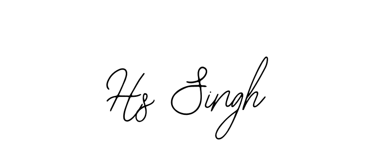 This is the best signature style for the Hs Singh name. Also you like these signature font (Bearetta-2O07w). Mix name signature. Hs Singh signature style 12 images and pictures png