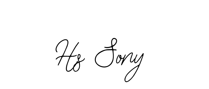 Also You can easily find your signature by using the search form. We will create Hs Sony name handwritten signature images for you free of cost using Bearetta-2O07w sign style. Hs Sony signature style 12 images and pictures png