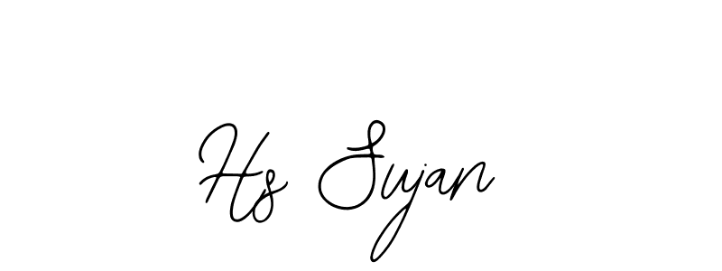 Also You can easily find your signature by using the search form. We will create Hs Sujan name handwritten signature images for you free of cost using Bearetta-2O07w sign style. Hs Sujan signature style 12 images and pictures png