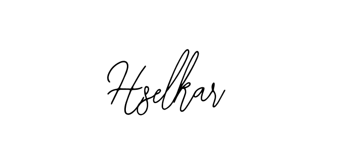 How to make Hselkar signature? Bearetta-2O07w is a professional autograph style. Create handwritten signature for Hselkar name. Hselkar signature style 12 images and pictures png