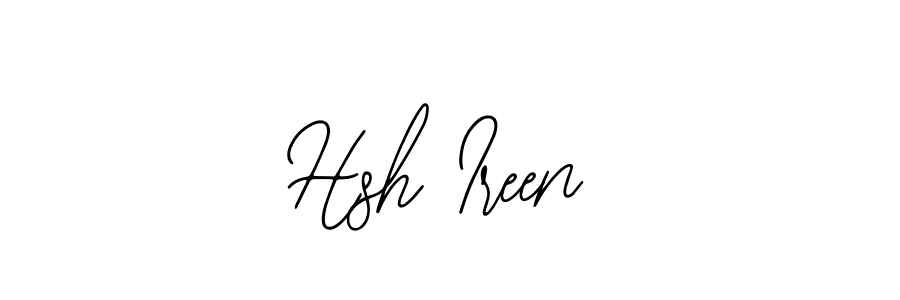 Make a beautiful signature design for name Hsh Ireen. With this signature (Bearetta-2O07w) style, you can create a handwritten signature for free. Hsh Ireen signature style 12 images and pictures png