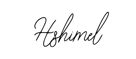 Get an exclusive digital autograph for Hshimel. The Bearetta-2O07w typeface captures the charm of real penmanship on paper. Hshimel signature style 12 images and pictures png