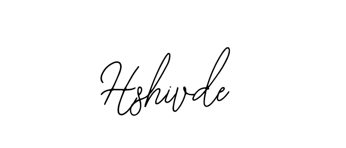 Hshivde stylish signature style. Best Handwritten Sign (Bearetta-2O07w) for my name. Handwritten Signature Collection Ideas for my name Hshivde. Hshivde signature style 12 images and pictures png