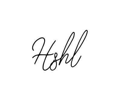 Design your own signature with our free online signature maker. With this signature software, you can create a handwritten (Bearetta-2O07w) signature for name Hshl. Hshl signature style 12 images and pictures png