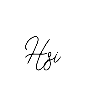 Also we have Hsi name is the best signature style. Create professional handwritten signature collection using Bearetta-2O07w autograph style. Hsi signature style 12 images and pictures png
