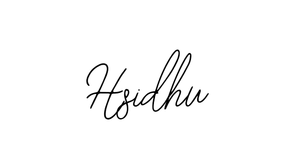 How to Draw Hsidhu signature style? Bearetta-2O07w is a latest design signature styles for name Hsidhu. Hsidhu signature style 12 images and pictures png
