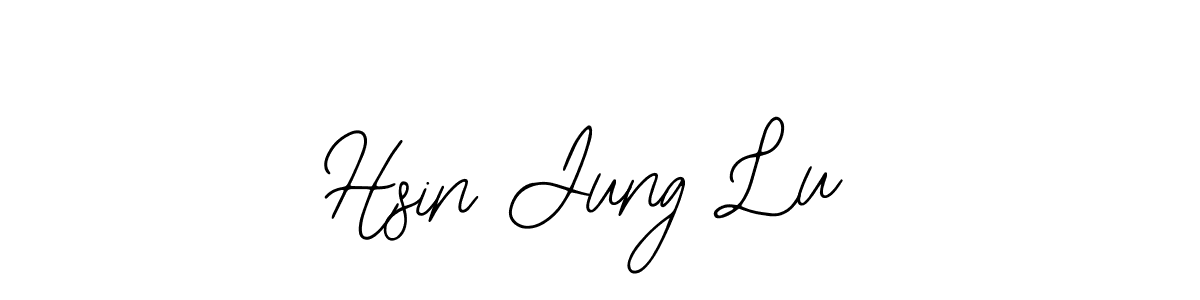 Hsin Jung Lu stylish signature style. Best Handwritten Sign (Bearetta-2O07w) for my name. Handwritten Signature Collection Ideas for my name Hsin Jung Lu. Hsin Jung Lu signature style 12 images and pictures png