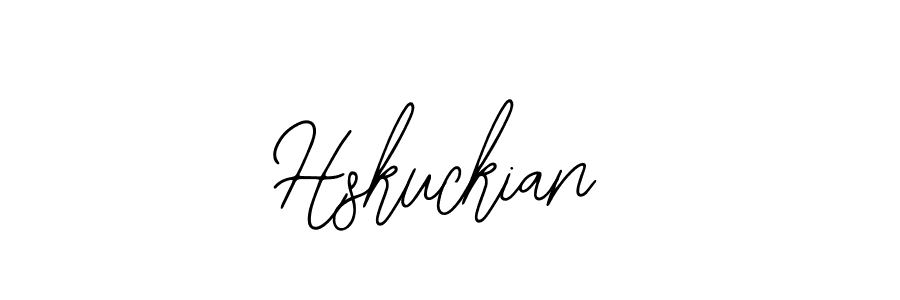 Also we have Hskuckian name is the best signature style. Create professional handwritten signature collection using Bearetta-2O07w autograph style. Hskuckian signature style 12 images and pictures png