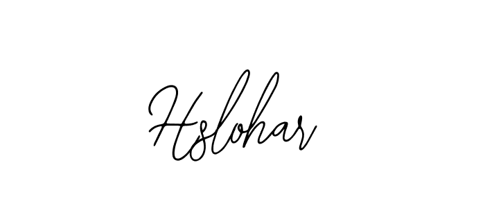 Make a beautiful signature design for name Hslohar. With this signature (Bearetta-2O07w) style, you can create a handwritten signature for free. Hslohar signature style 12 images and pictures png