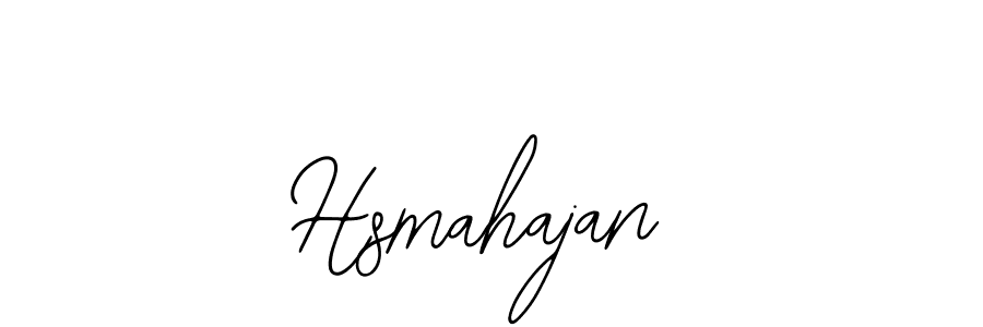 How to make Hsmahajan signature? Bearetta-2O07w is a professional autograph style. Create handwritten signature for Hsmahajan name. Hsmahajan signature style 12 images and pictures png