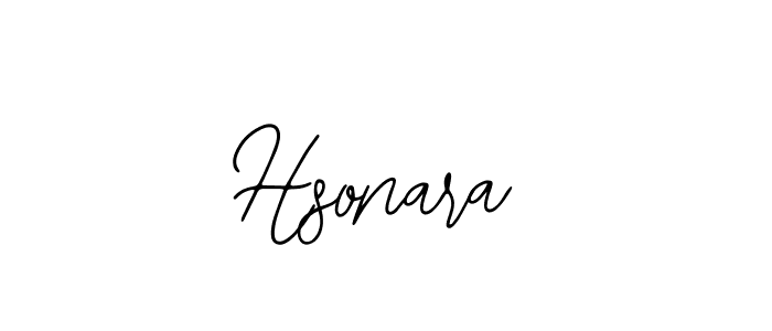 if you are searching for the best signature style for your name Hsonara. so please give up your signature search. here we have designed multiple signature styles  using Bearetta-2O07w. Hsonara signature style 12 images and pictures png