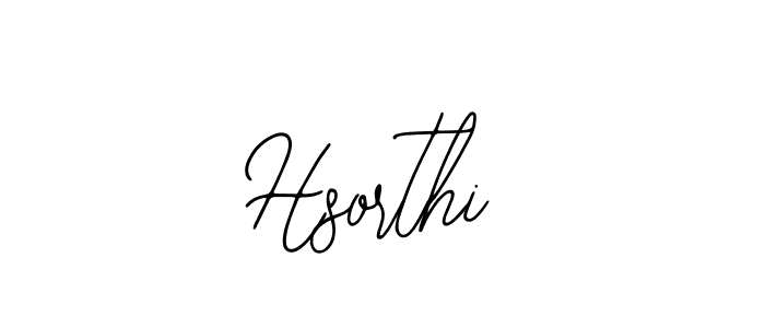 How to make Hsorthi name signature. Use Bearetta-2O07w style for creating short signs online. This is the latest handwritten sign. Hsorthi signature style 12 images and pictures png