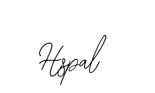 How to make Hspal name signature. Use Bearetta-2O07w style for creating short signs online. This is the latest handwritten sign. Hspal signature style 12 images and pictures png