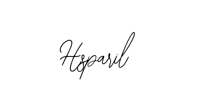 Make a beautiful signature design for name Hsparil. With this signature (Bearetta-2O07w) style, you can create a handwritten signature for free. Hsparil signature style 12 images and pictures png