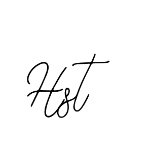 How to make Hst name signature. Use Bearetta-2O07w style for creating short signs online. This is the latest handwritten sign. Hst signature style 12 images and pictures png