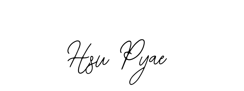 Also we have Hsu Pyae name is the best signature style. Create professional handwritten signature collection using Bearetta-2O07w autograph style. Hsu Pyae signature style 12 images and pictures png