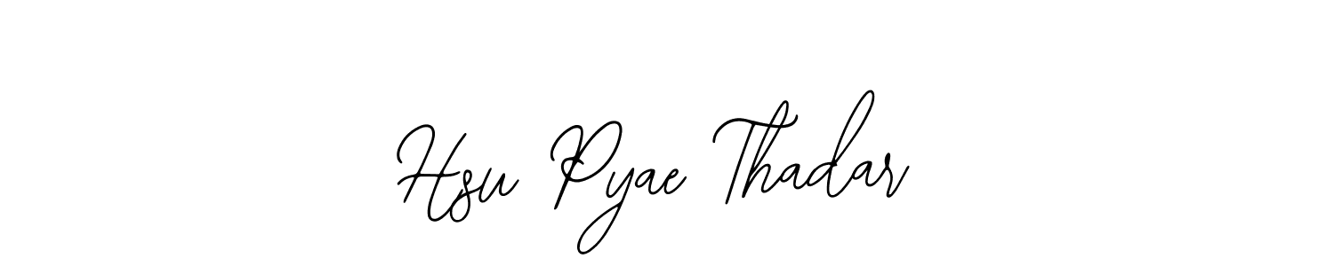 Also we have Hsu Pyae Thadar name is the best signature style. Create professional handwritten signature collection using Bearetta-2O07w autograph style. Hsu Pyae Thadar signature style 12 images and pictures png