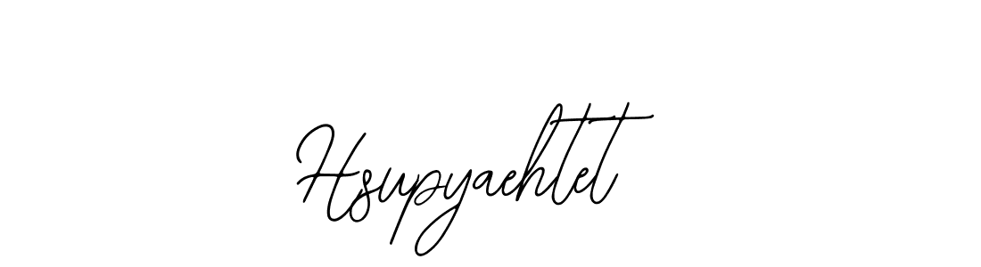 It looks lik you need a new signature style for name Hsupyaehtet. Design unique handwritten (Bearetta-2O07w) signature with our free signature maker in just a few clicks. Hsupyaehtet signature style 12 images and pictures png