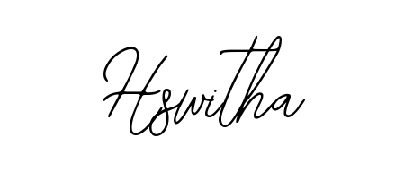 Discover the perfect balance of readability and style for Hswitha with Bearetta-2O07w font. Create your dream signature today. Hswitha signature style 12 images and pictures png