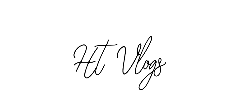 Make a beautiful signature design for name Ht Vlogs. Use this online signature maker to create a handwritten signature for free. Ht Vlogs signature style 12 images and pictures png