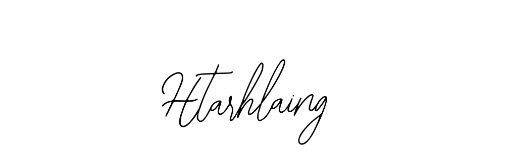if you are searching for the best signature style for your name Htarhlaing. so please give up your signature search. here we have designed multiple signature styles  using Bearetta-2O07w. Htarhlaing signature style 12 images and pictures png