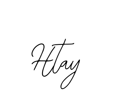 Make a beautiful signature design for name Htay. With this signature (Bearetta-2O07w) style, you can create a handwritten signature for free. Htay signature style 12 images and pictures png