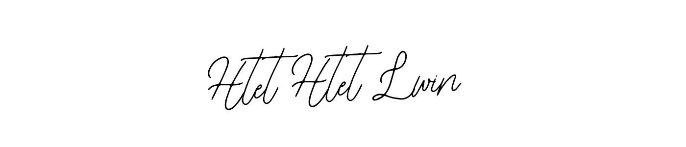 How to make Htet Htet Lwin signature? Bearetta-2O07w is a professional autograph style. Create handwritten signature for Htet Htet Lwin name. Htet Htet Lwin signature style 12 images and pictures png