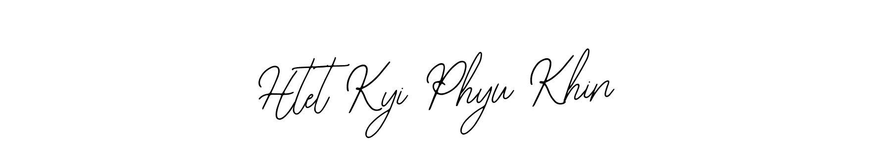 How to Draw Htet Kyi Phyu Khin signature style? Bearetta-2O07w is a latest design signature styles for name Htet Kyi Phyu Khin. Htet Kyi Phyu Khin signature style 12 images and pictures png