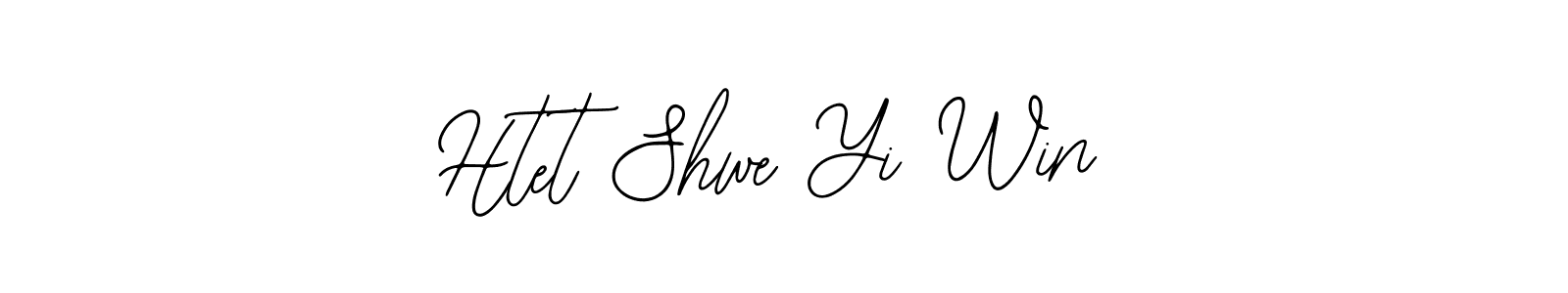 Htet Shwe Yi Win stylish signature style. Best Handwritten Sign (Bearetta-2O07w) for my name. Handwritten Signature Collection Ideas for my name Htet Shwe Yi Win. Htet Shwe Yi Win signature style 12 images and pictures png