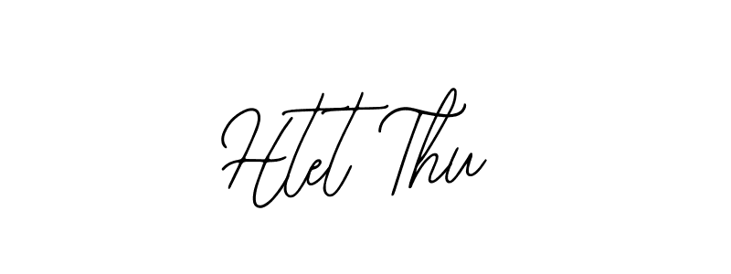 How to make Htet Thu signature? Bearetta-2O07w is a professional autograph style. Create handwritten signature for Htet Thu name. Htet Thu signature style 12 images and pictures png
