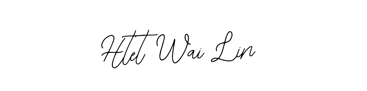 Also we have Htet Wai Lin name is the best signature style. Create professional handwritten signature collection using Bearetta-2O07w autograph style. Htet Wai Lin signature style 12 images and pictures png