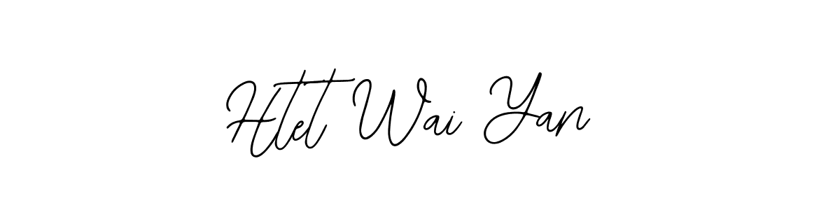 You can use this online signature creator to create a handwritten signature for the name Htet Wai Yan. This is the best online autograph maker. Htet Wai Yan signature style 12 images and pictures png