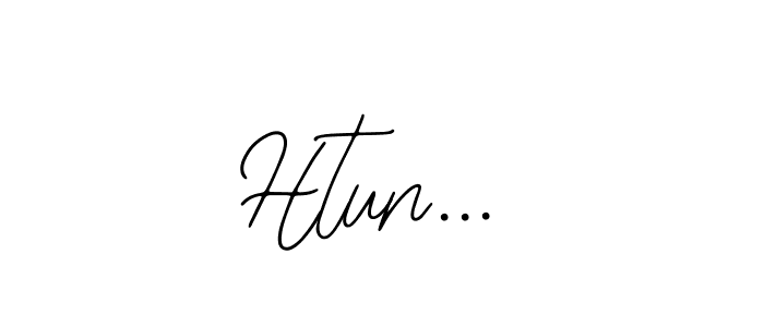 Create a beautiful signature design for name Htun.... With this signature (Bearetta-2O07w) fonts, you can make a handwritten signature for free. Htun... signature style 12 images and pictures png