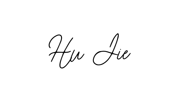 How to make Hu Jie signature? Bearetta-2O07w is a professional autograph style. Create handwritten signature for Hu Jie name. Hu Jie signature style 12 images and pictures png